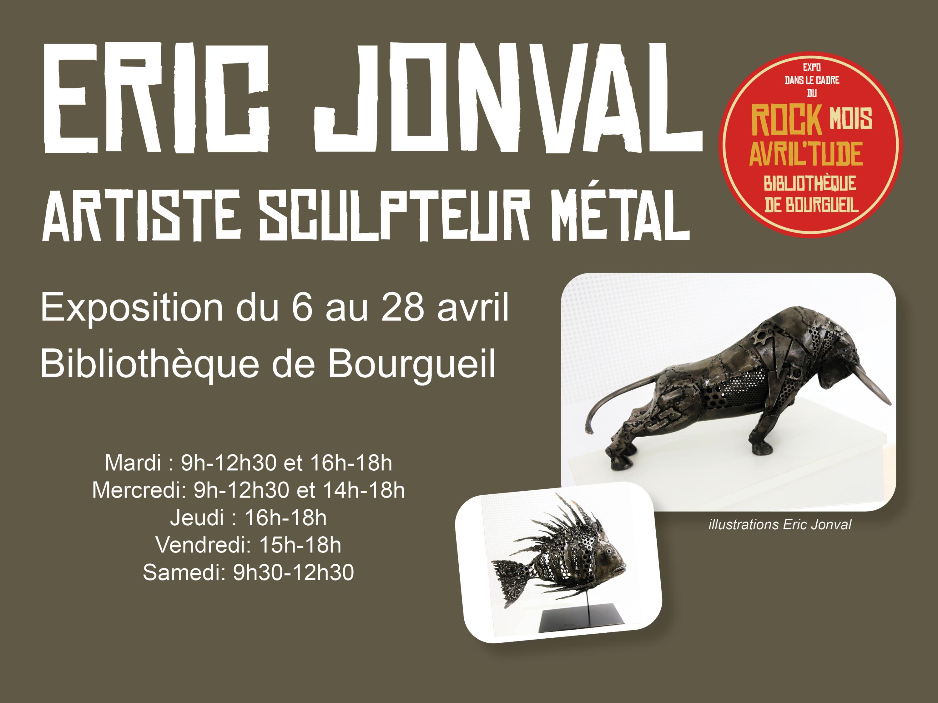 Exposition d’Eric Jonval, artiste sculpteur métal
