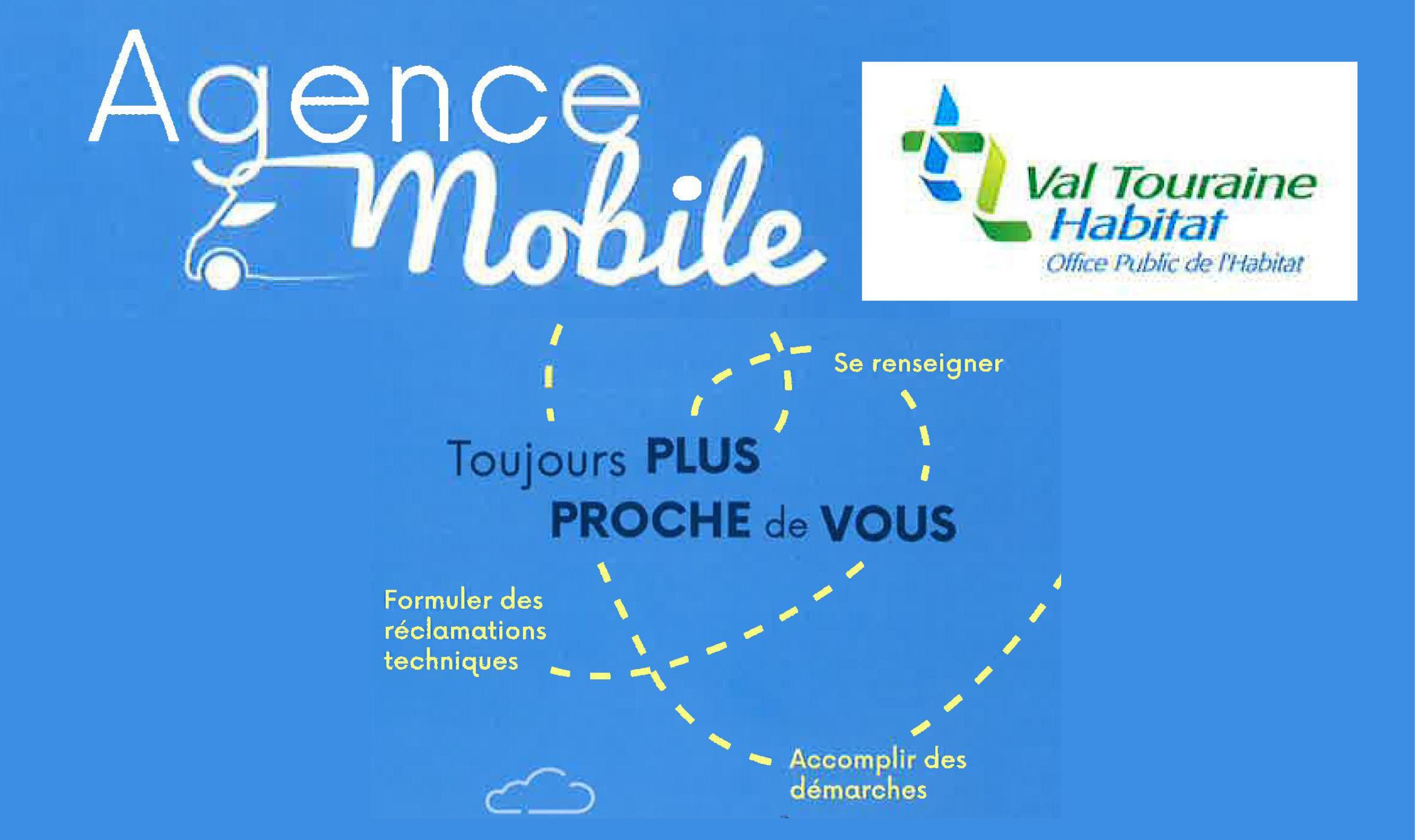 Permanence de l’agence mobile de Val Touraine Habitat