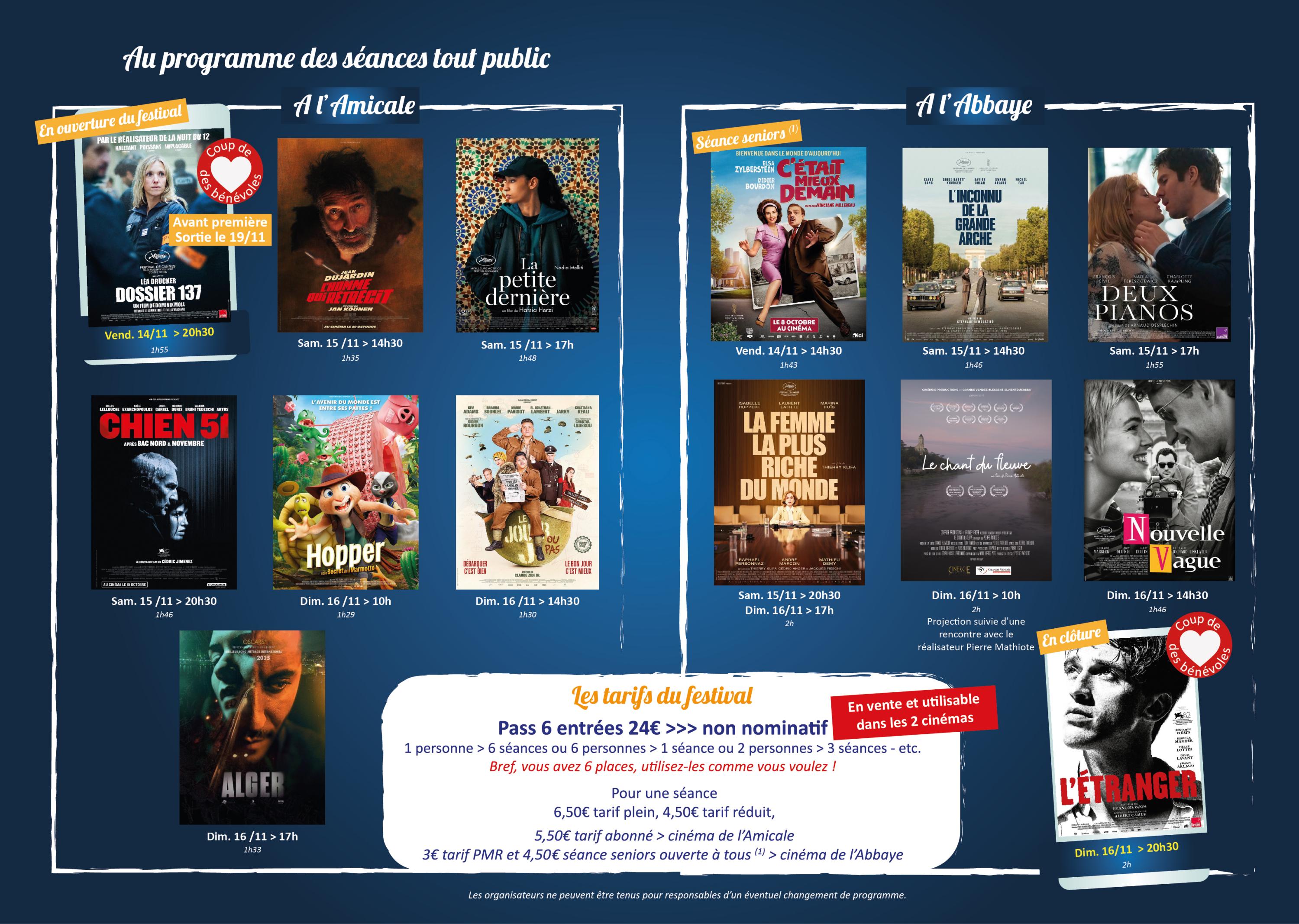 Festival du cinéma de Bourgueil – édition 2025