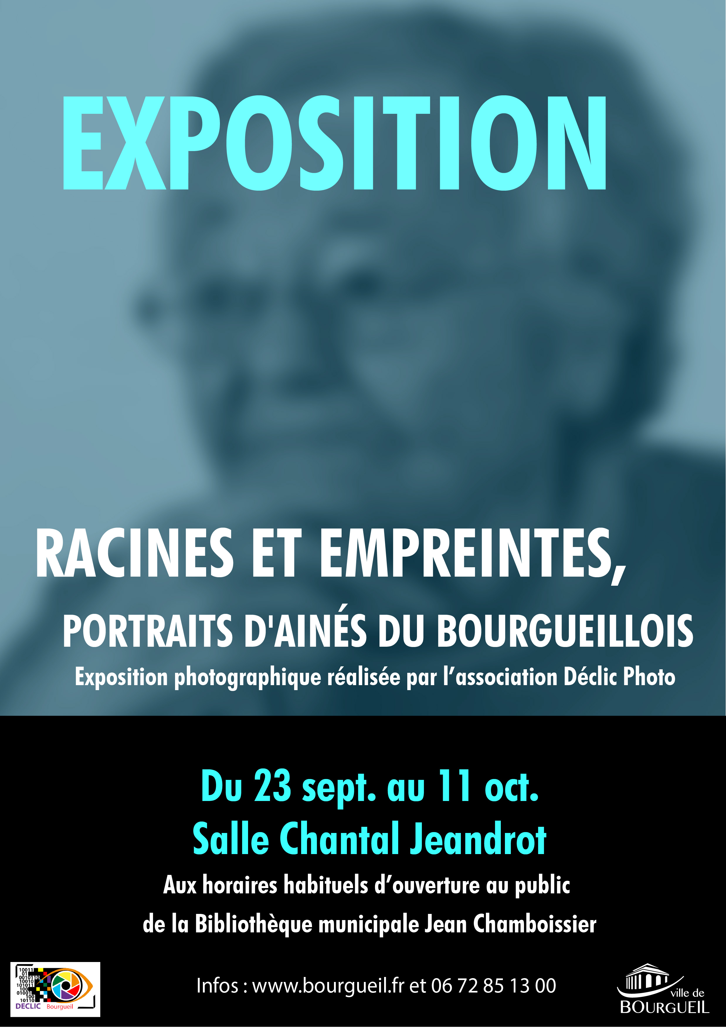 Exposition – ” Racines et empreintes : Portrait d’ainés Bourgueillois”