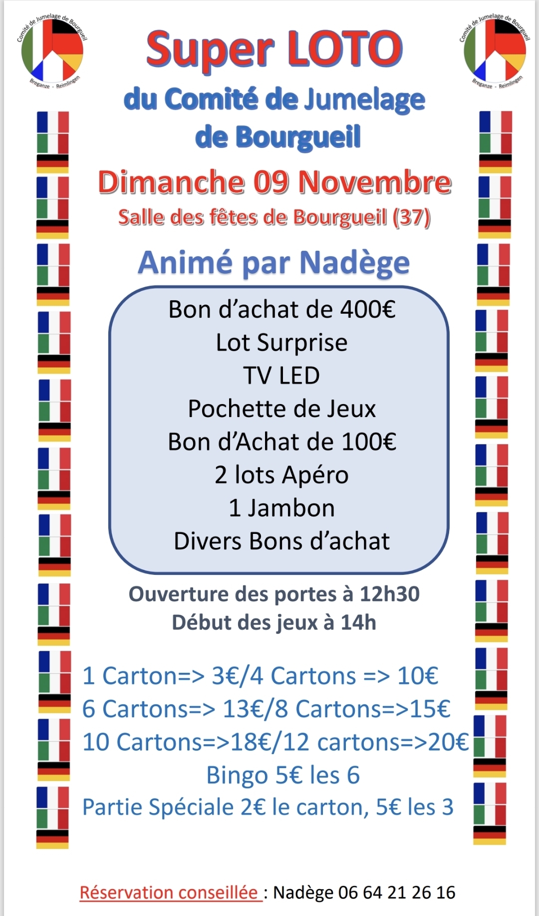 Super loto du Comité de jumelage