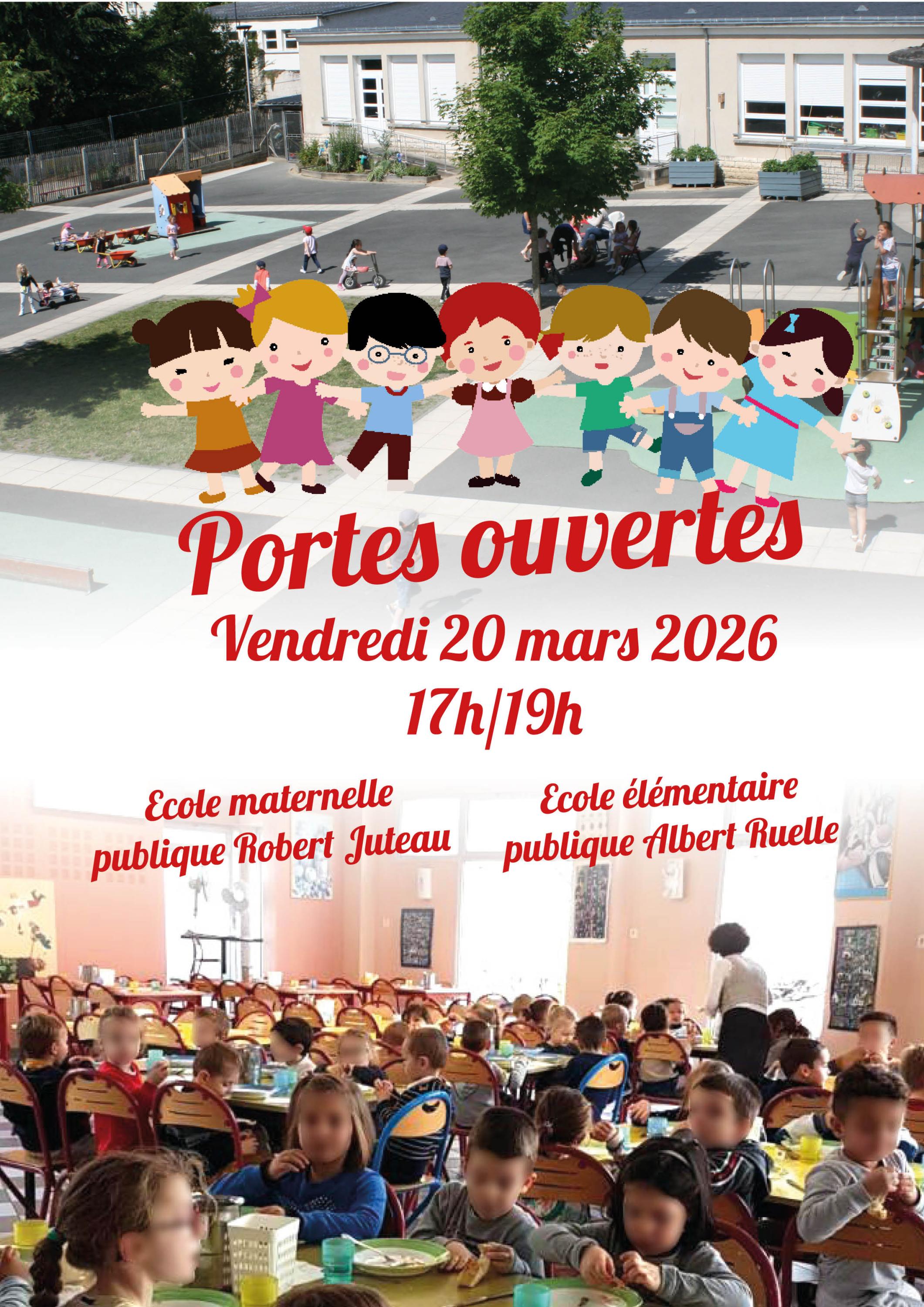 Portes ouvertes des écoles maternelle et élémentaire publiques