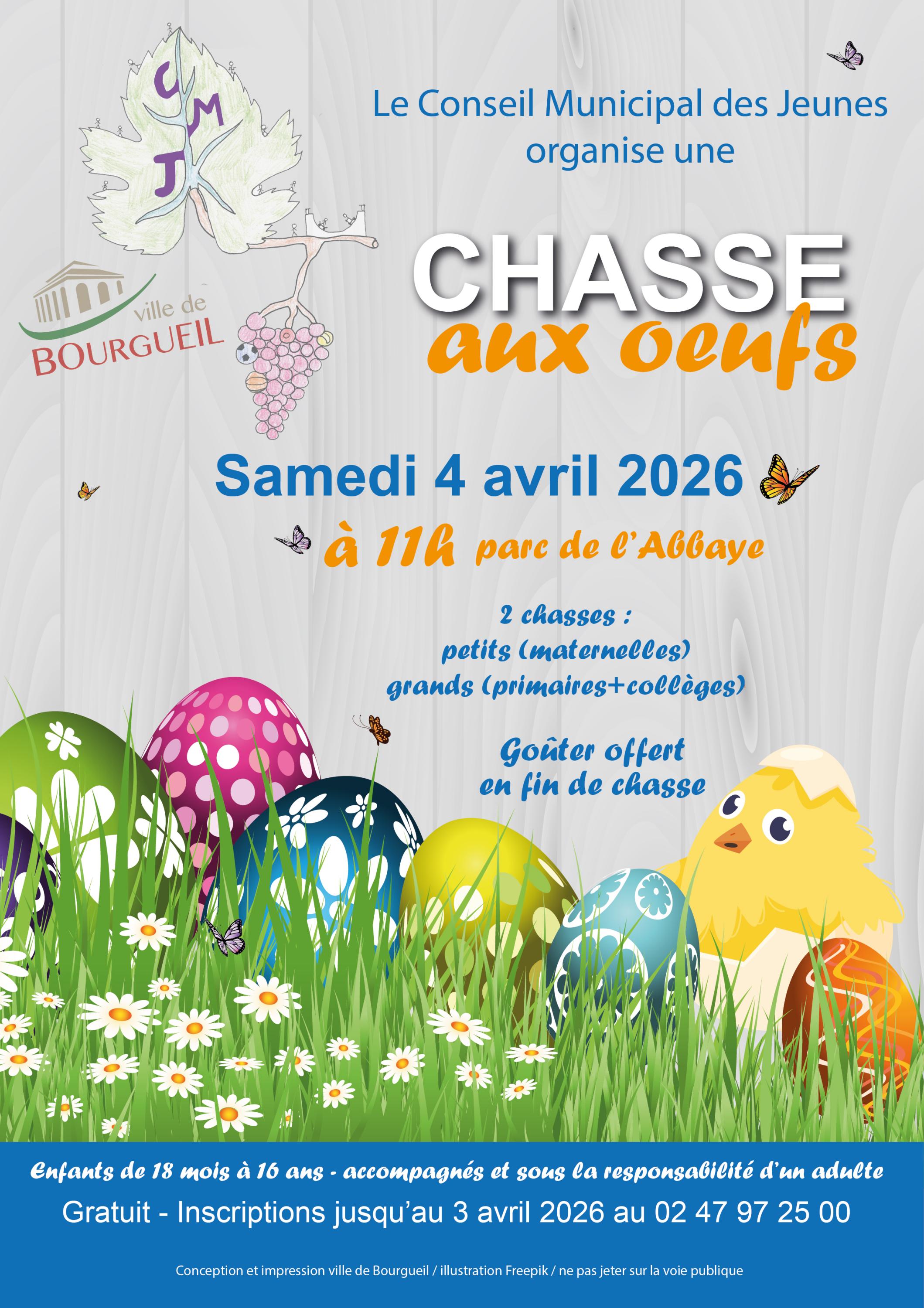 Chasse aux œufs du CMJ