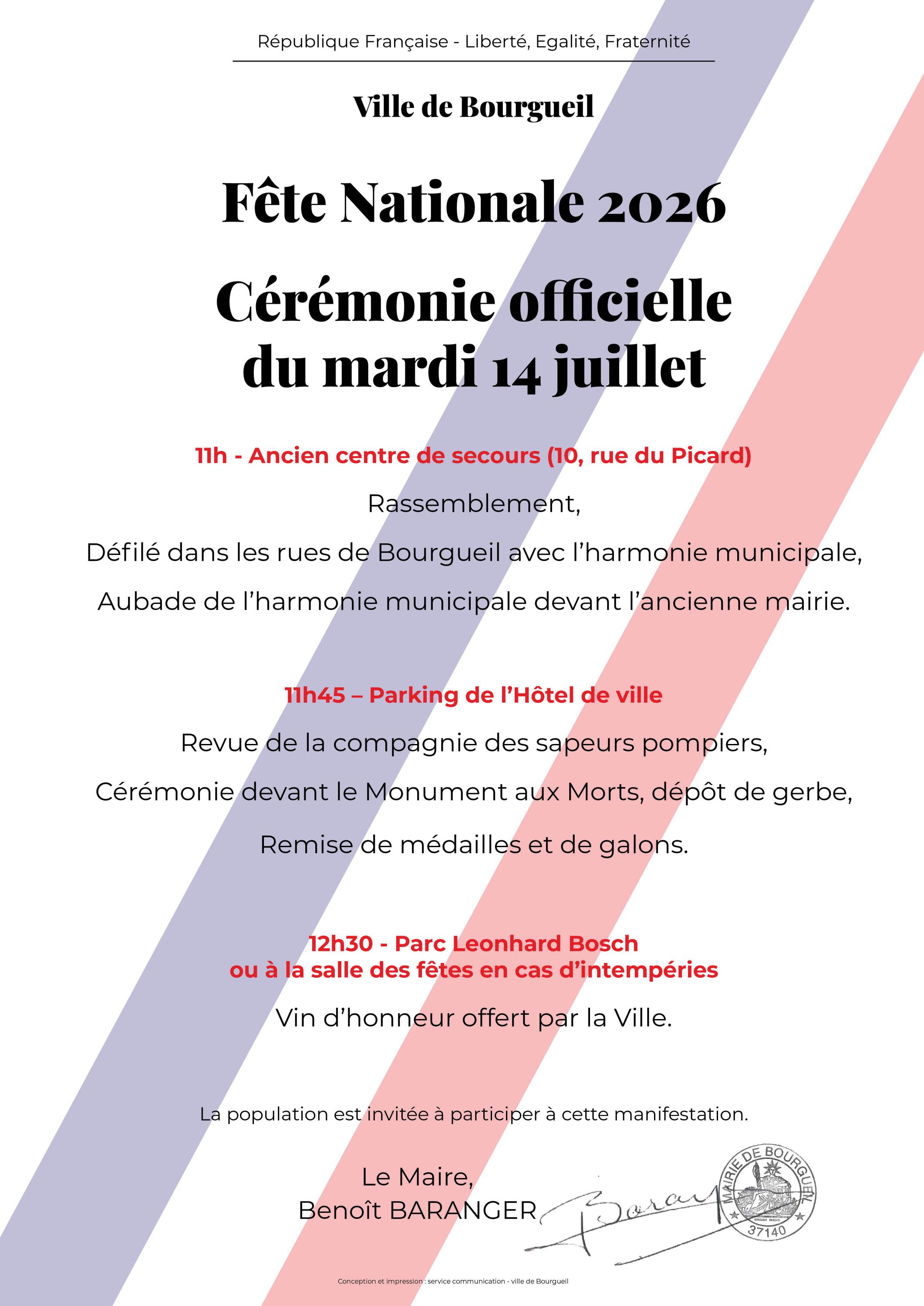 Fête Nationale 2026