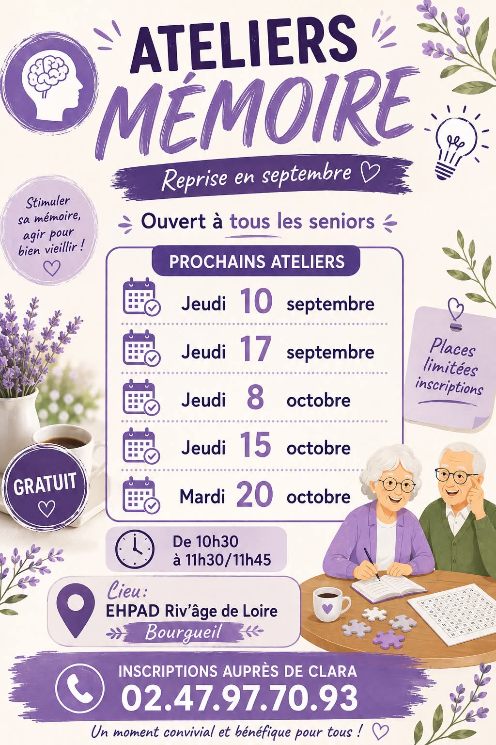 Atelier mémoire